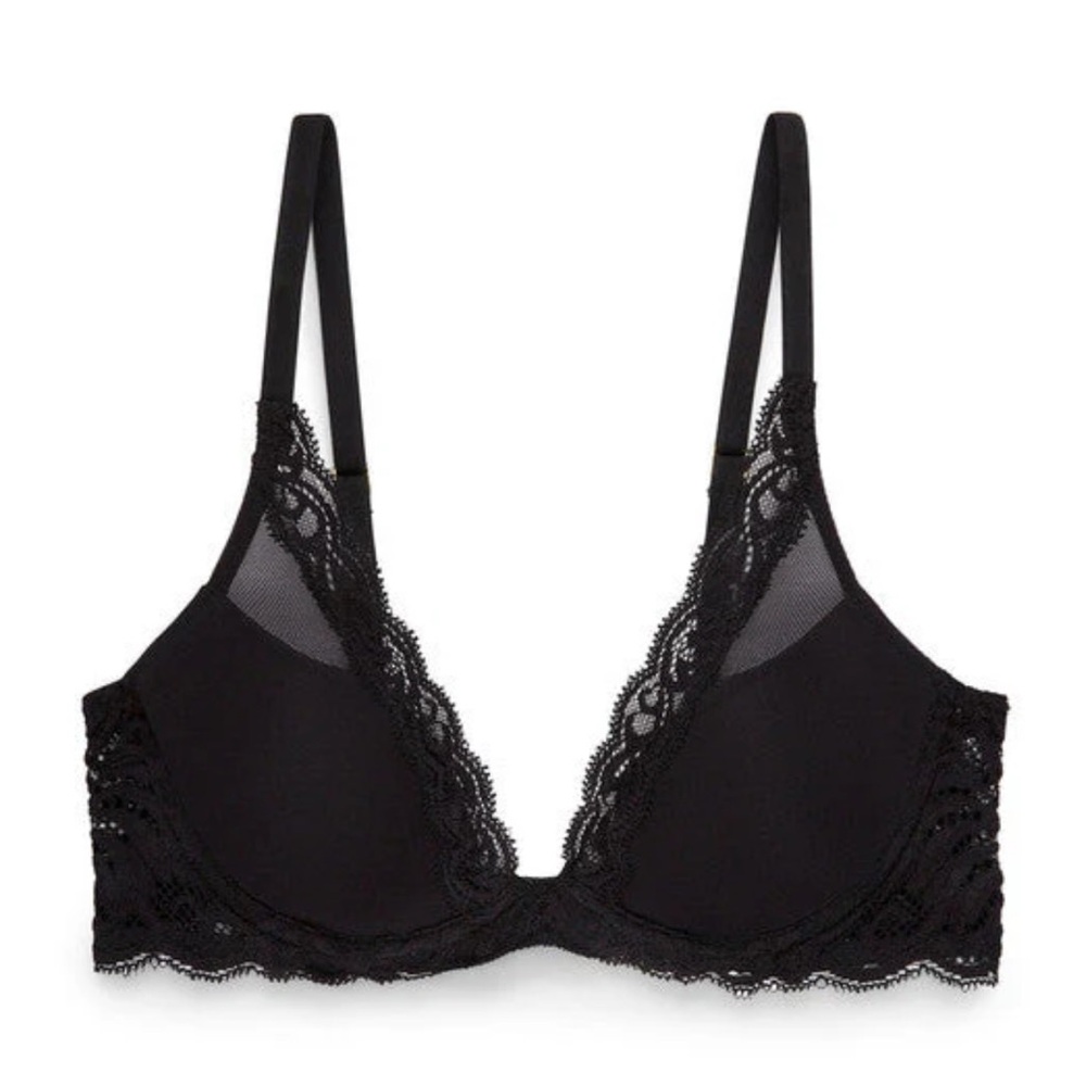 Natori feathers plunge t-shirt bra